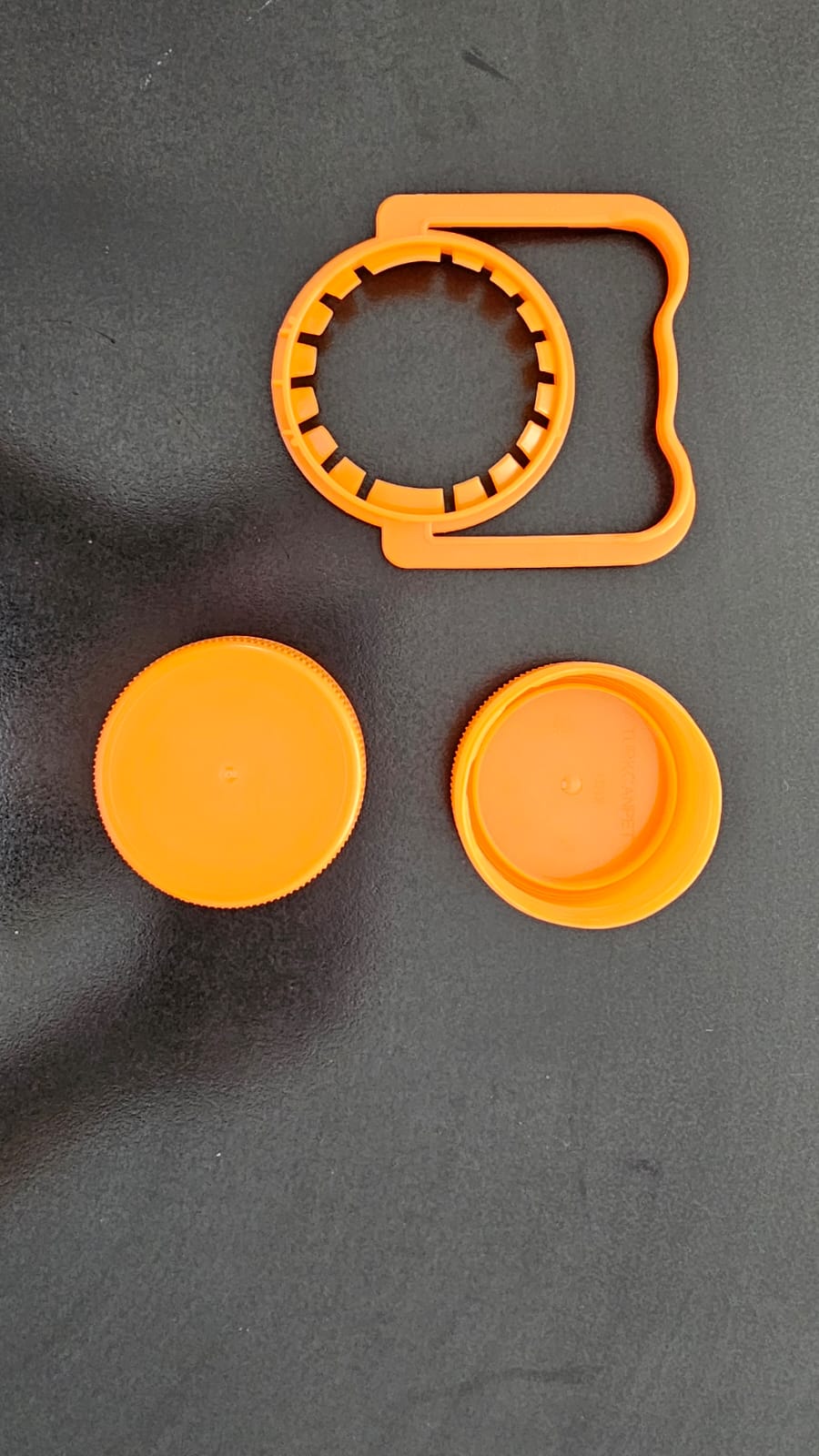 48 mm Turuncu Kapak Kulp Takım