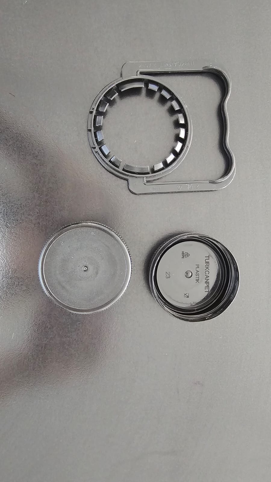 48 mm Siyah Kapak Kulp Takım